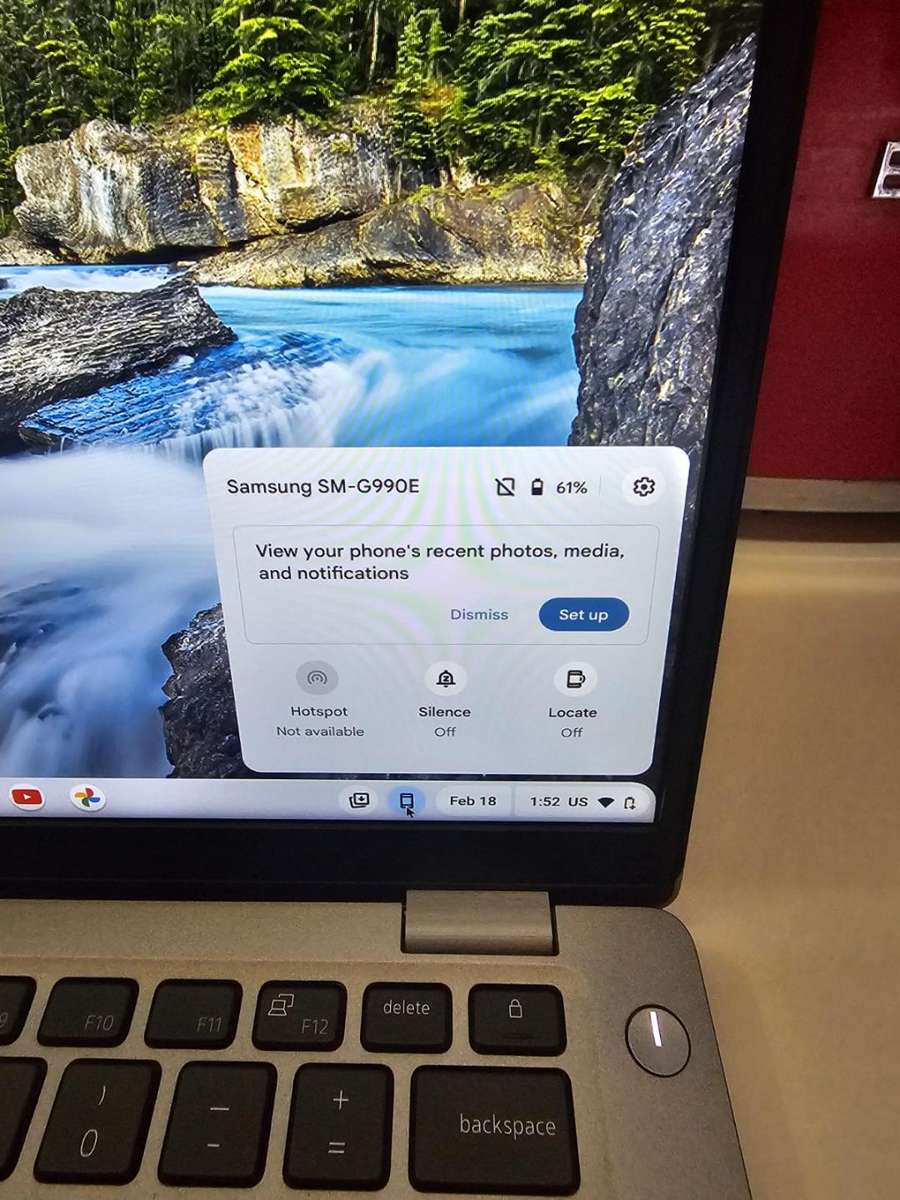 i5 TH GEN CHROMEBOOK. 4GB RAM, 128GB NVME SSD.