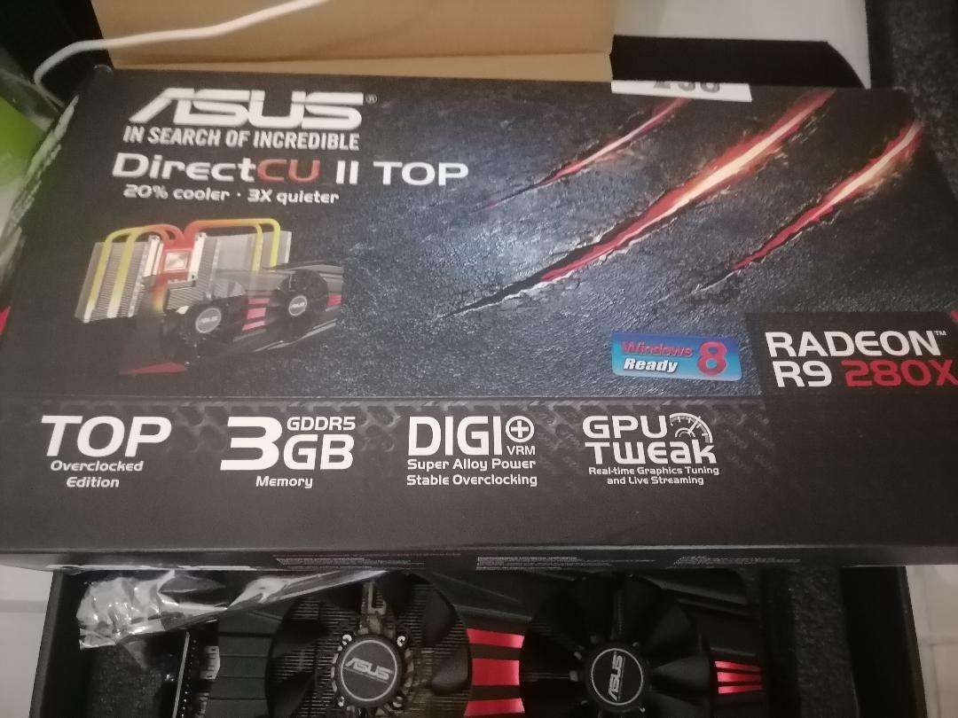 Asus Radeon R9 280X 3GB Graphics Card