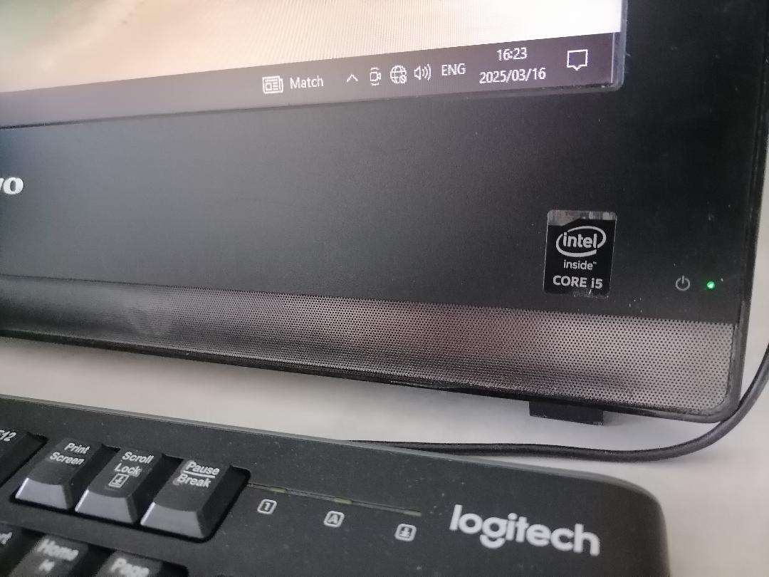 i5 AIO LENOVO 4TH GEN 8GB RAM ,500GB HDD,WIFI,M73Z ALL IN 1 PC,W 10/OFFICE(INCL NEW KEYBOARD+MOUSE)