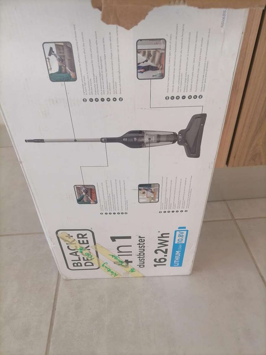 BLACK+DECKER 16.2Wh 4in1 dustbuster®, LOOKS NEW, NO CHARGER