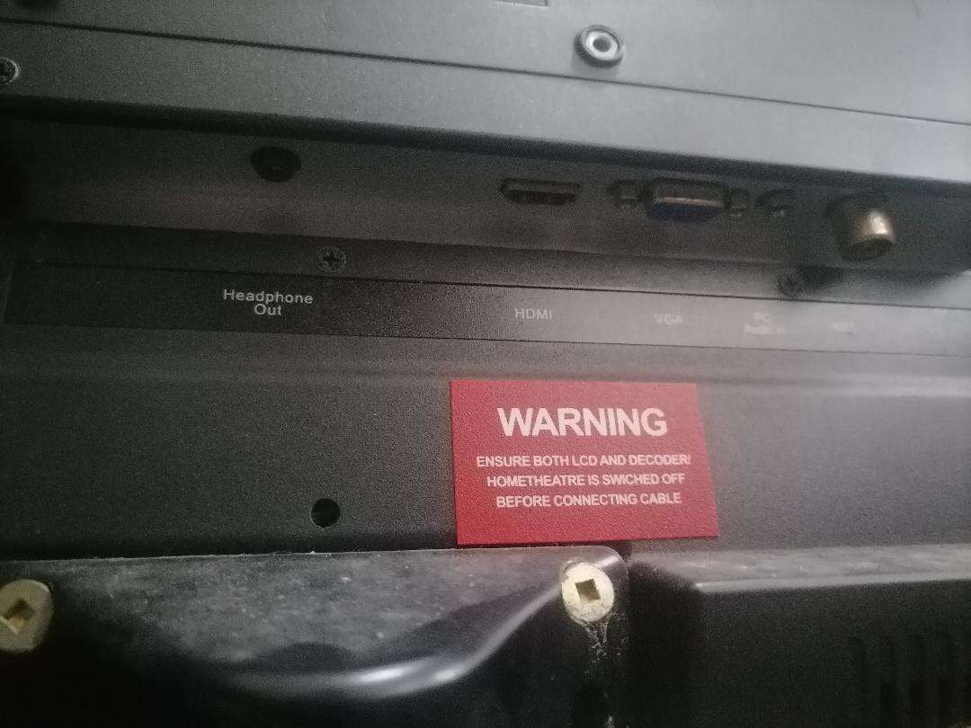 Telefunken 19" FHD LCD TV(TLCD-19FHDP)