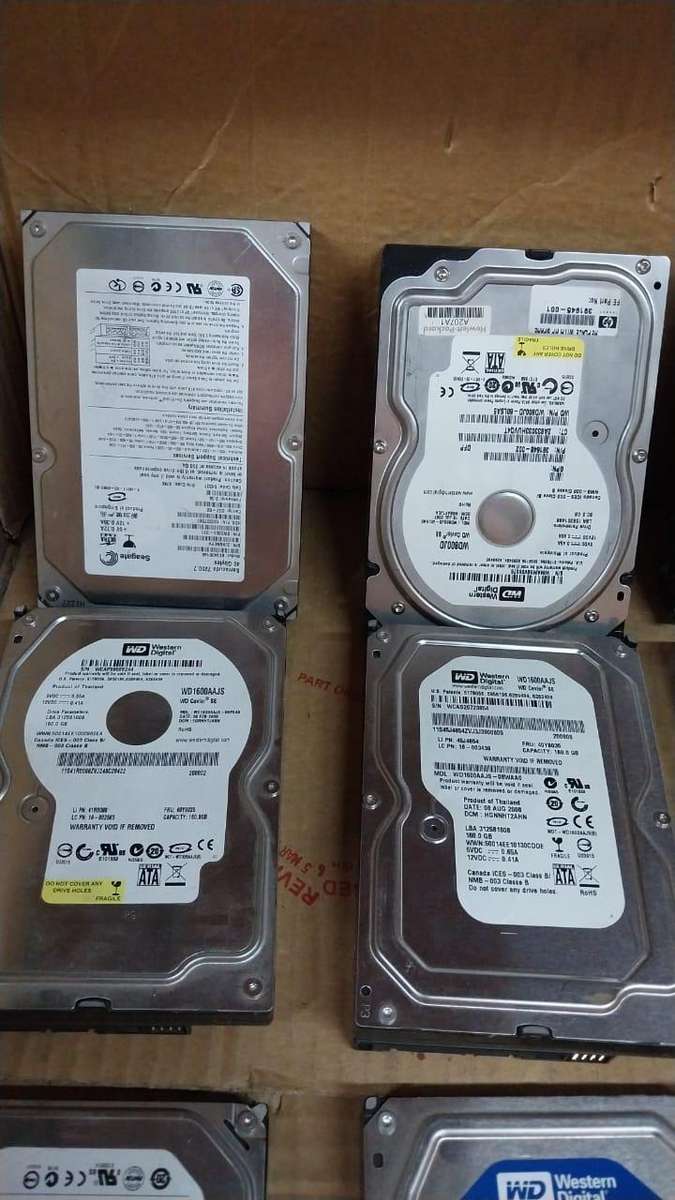 BULK LOT OF 18 HARD DRIVES*ONE BID FOR THE LOT*