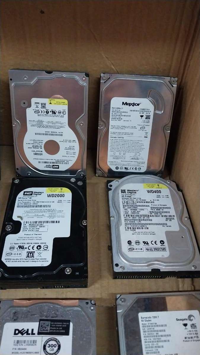 BULK LOT OF 18 HARD DRIVES*ONE BID FOR THE LOT*