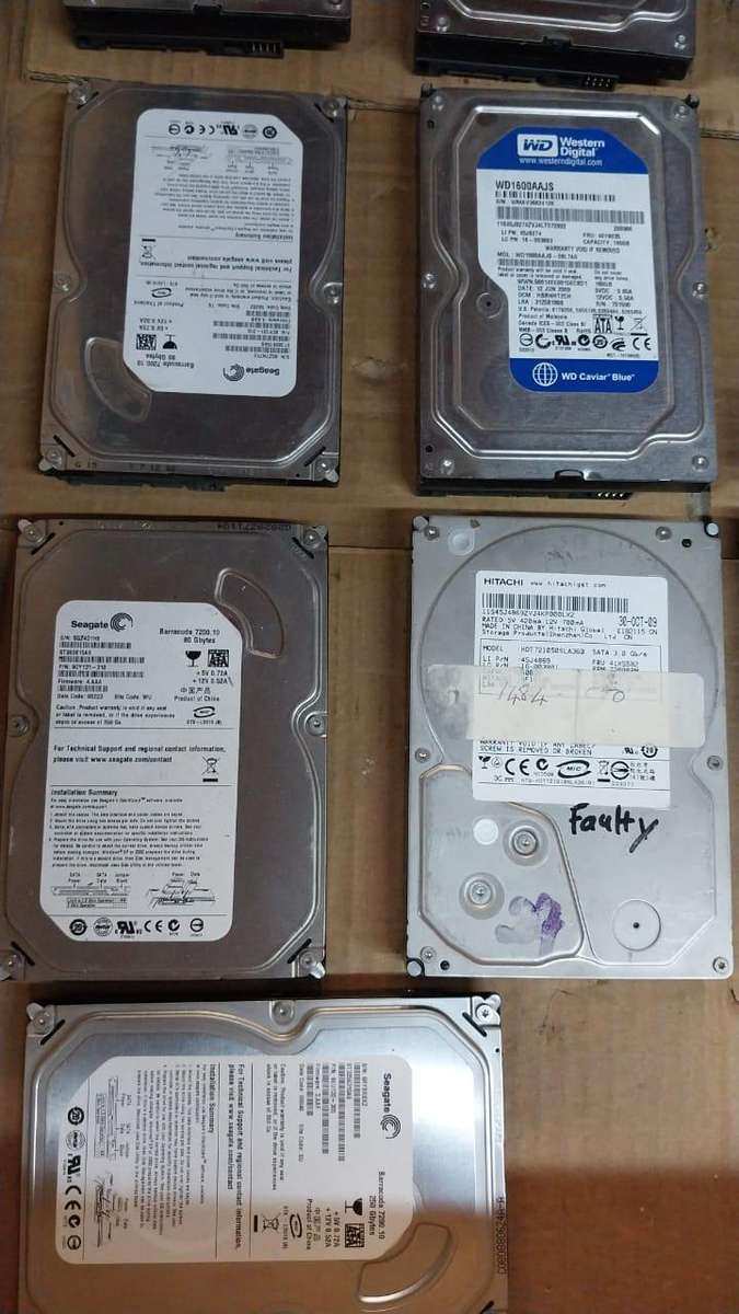 BULK LOT OF 18 HARD DRIVES*ONE BID FOR THE LOT*