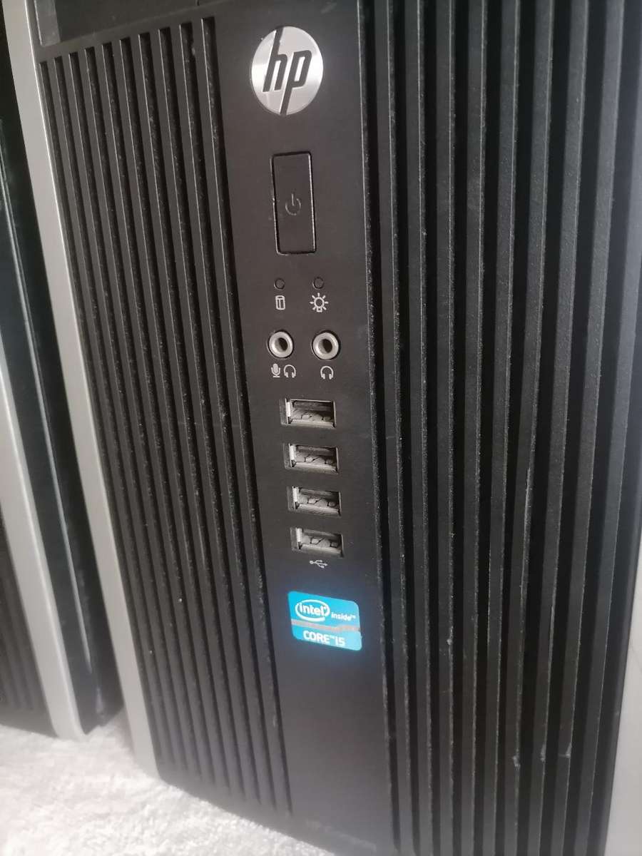 Lot of 2 x HP desktop towers