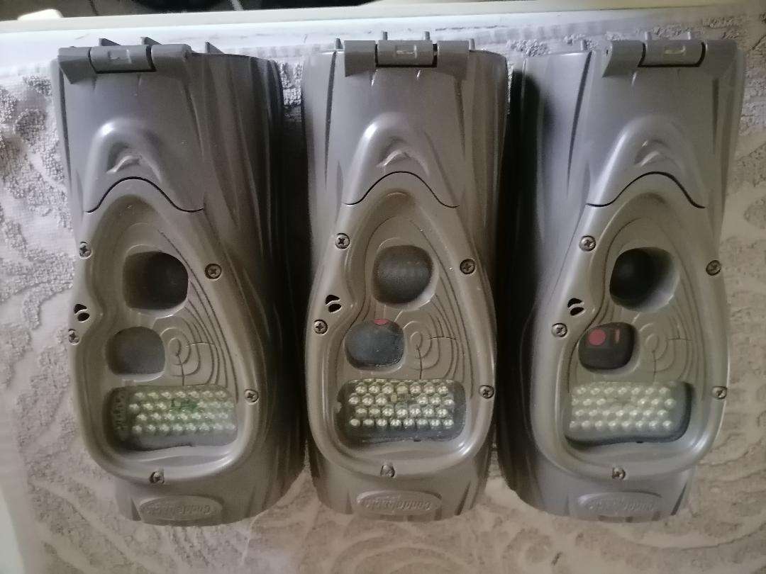 Lot of 3 x Cuddeback Digital Attack IR Outdoor Motion Cameras - One Bid for Lot