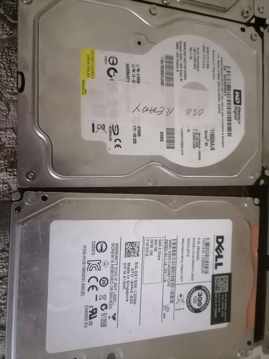 *BULK LOT OF HARD DRIVES*ONE BID FOR THE LOT*