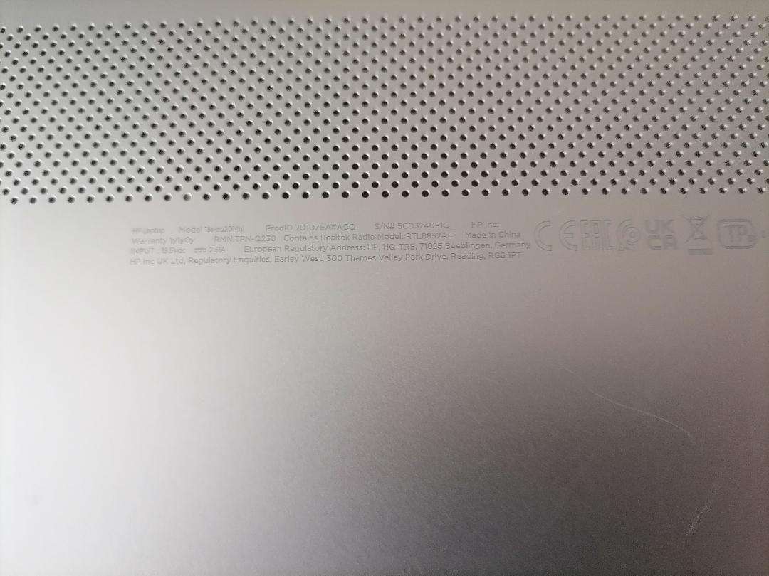 *LAPTOP CLEARANCE**HP 15S-EQ2014NI LAPTOP*READ AD*