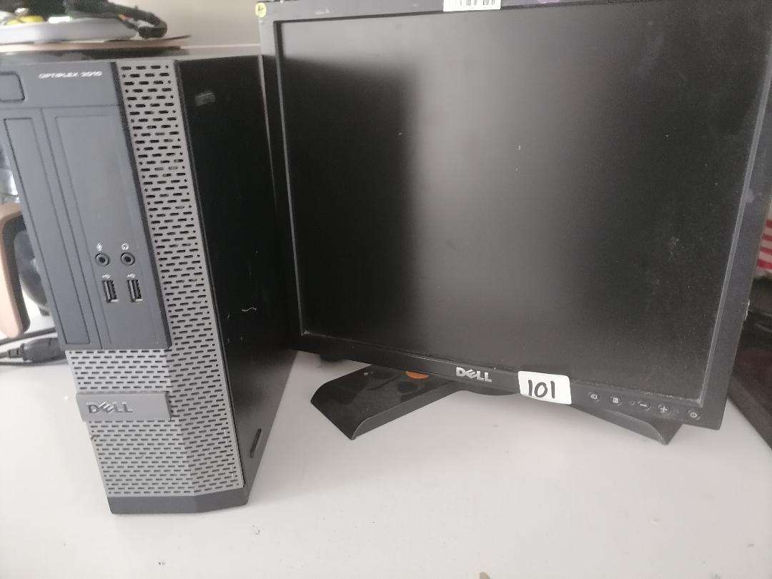 Dell Optiplex 3010 Mini PC and Screen