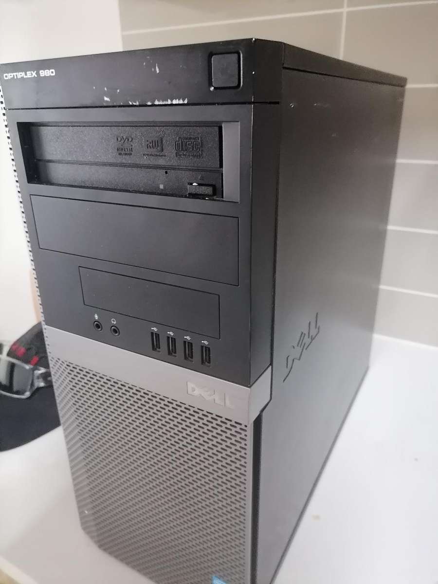 **i3 DELL OPTIPLEX 980 DESKTOP PC TOWER*PSU FAULTY*