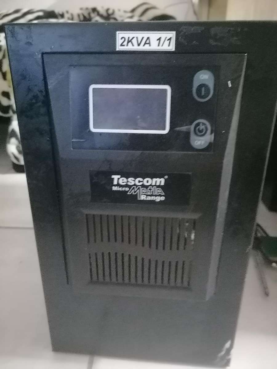 *TESCOM MICRO MATLA RANGE 2KVA PURE SINEWAVE INVERTER*BATTERIES NOT INCL*