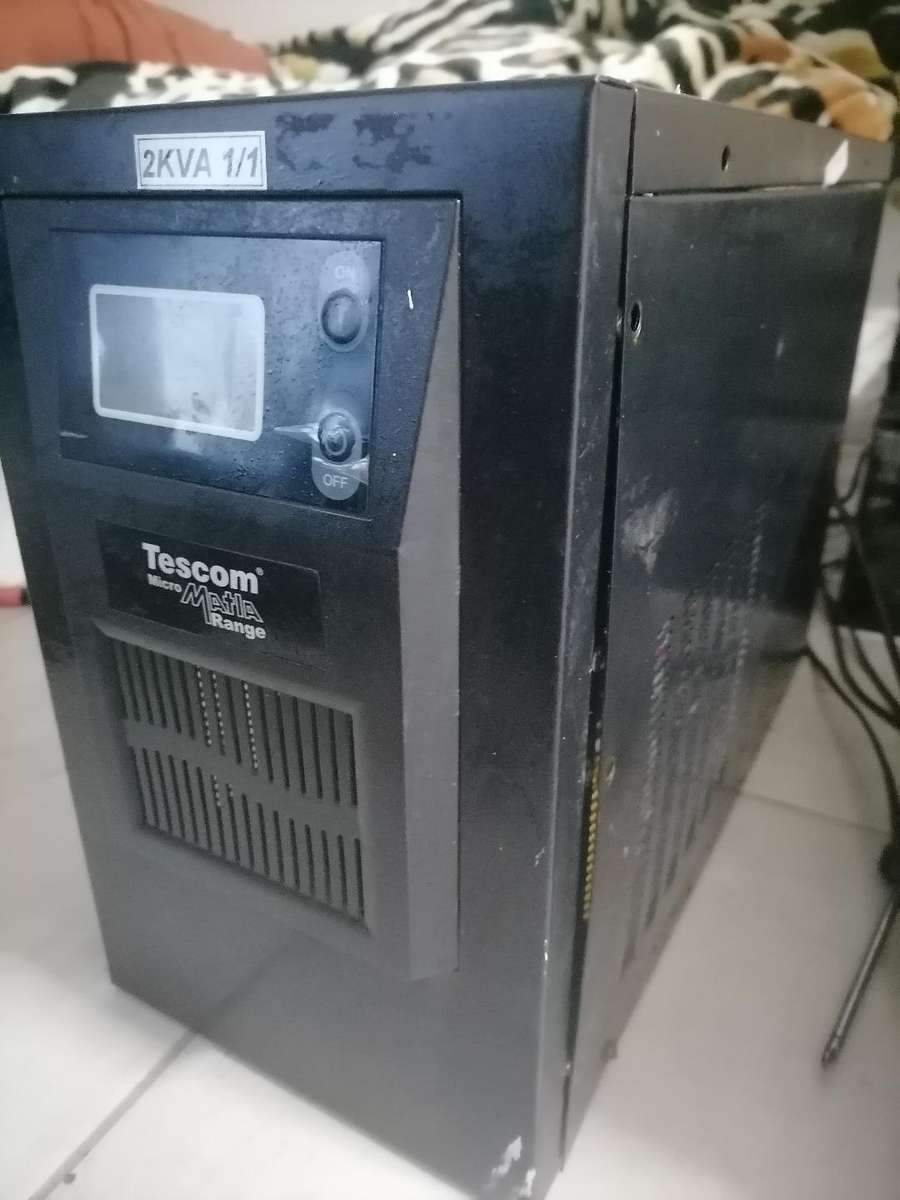 *TESCOM MICRO MATLA RANGE 2KVA PURE SINEWAVE INVERTER*BATTERIES NOT INCL*