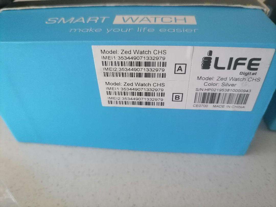 LOT OF 2 X ILIFE ZED SMART SIM WATCHES IN BOX*ONE BID FOR BOTH