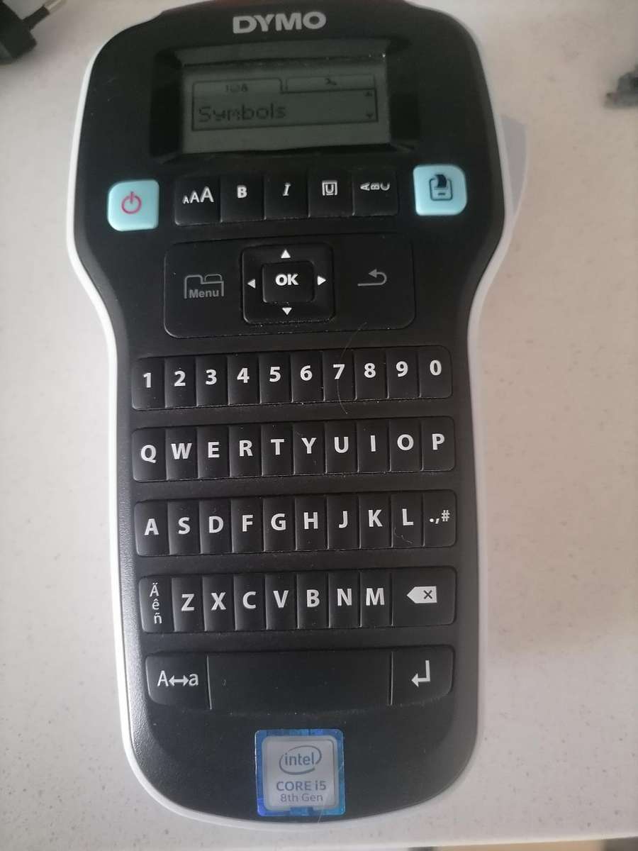 DYMO® LabelManager 160 QWERTZ*working with batteries and print roll*