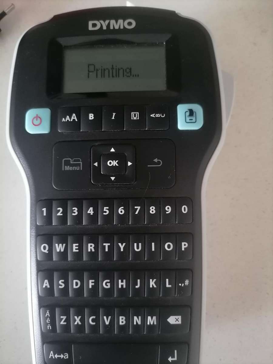 DYMO® LabelManager 160 QWERTZ*working with batteries and print roll*