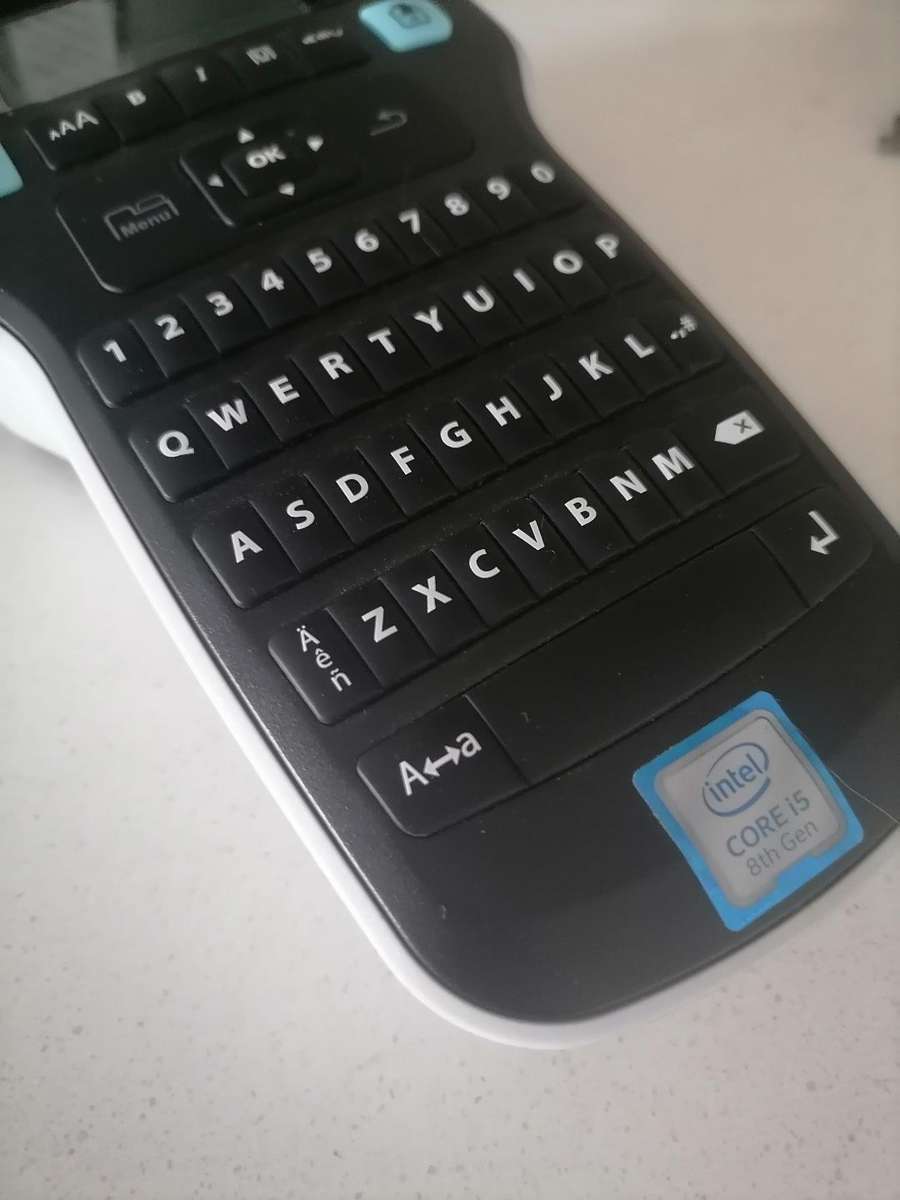 DYMO® LabelManager 160 QWERTZ*working with batteries and print roll*