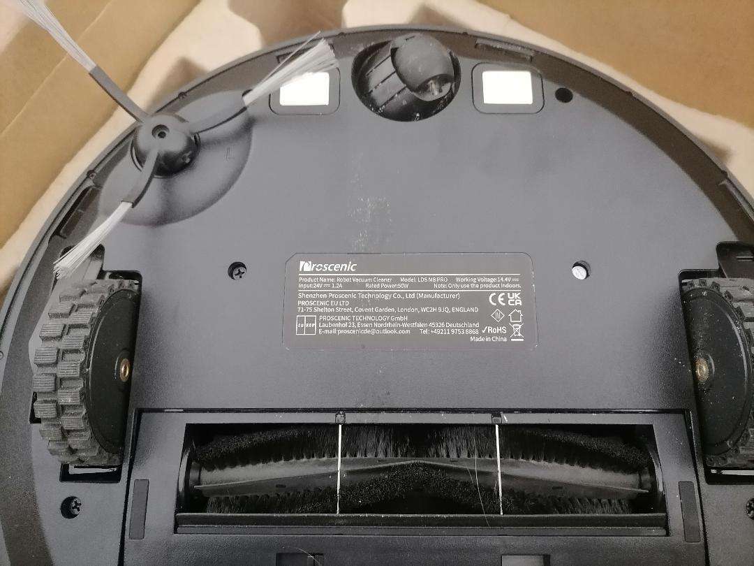 *WEEKEND SPECIAL*PROSCENIC M8 PRO ROBOT VAC*WORKS*NO CHARGER*