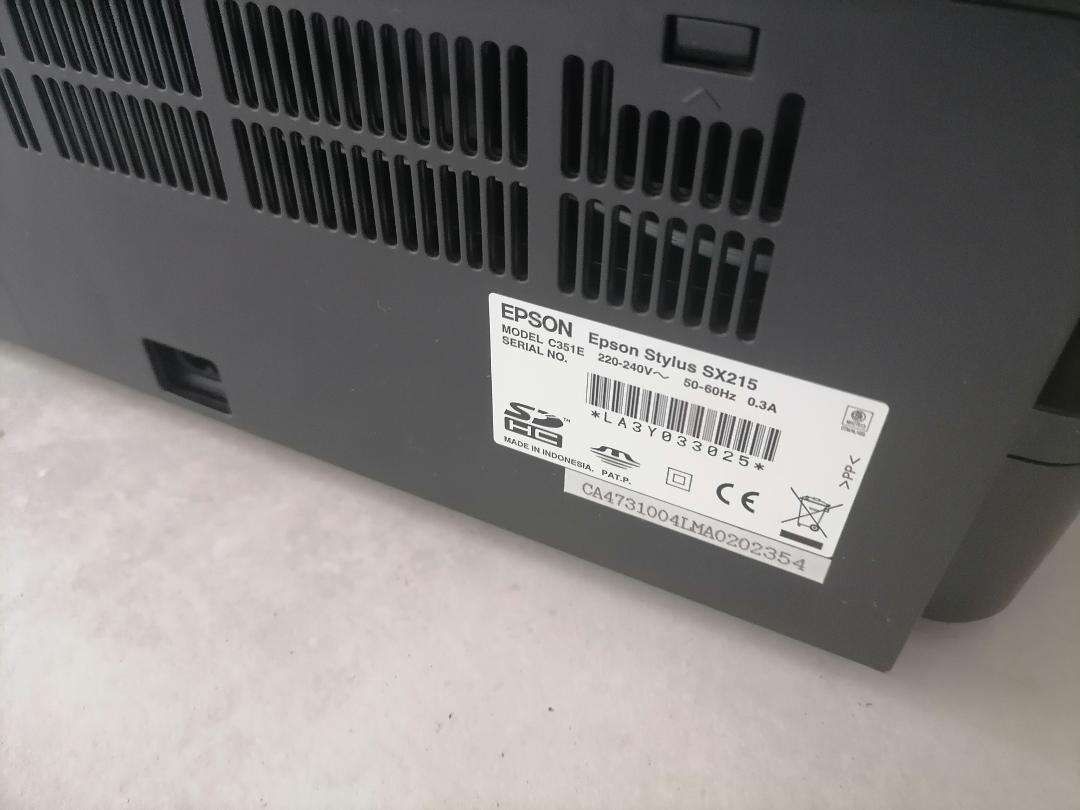 ]*Weekend special*New Epson Stylus SX215 A4 Multifunction Printer