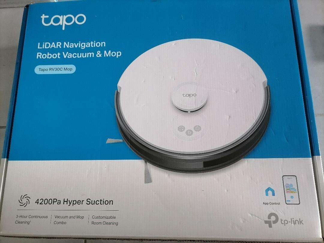 TP-Link TAPO RV30C LiDAR Navigation Robot Vacuum