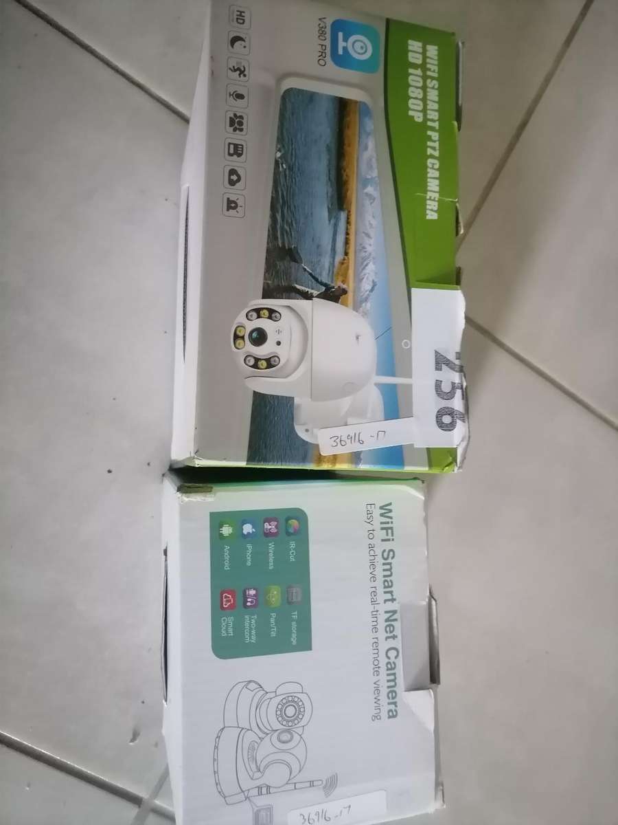 2 x WIFI SMART CAMERAS