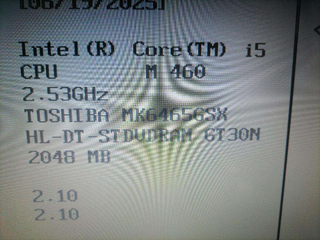 i5 TOSHIBA SATELLITE L675-119