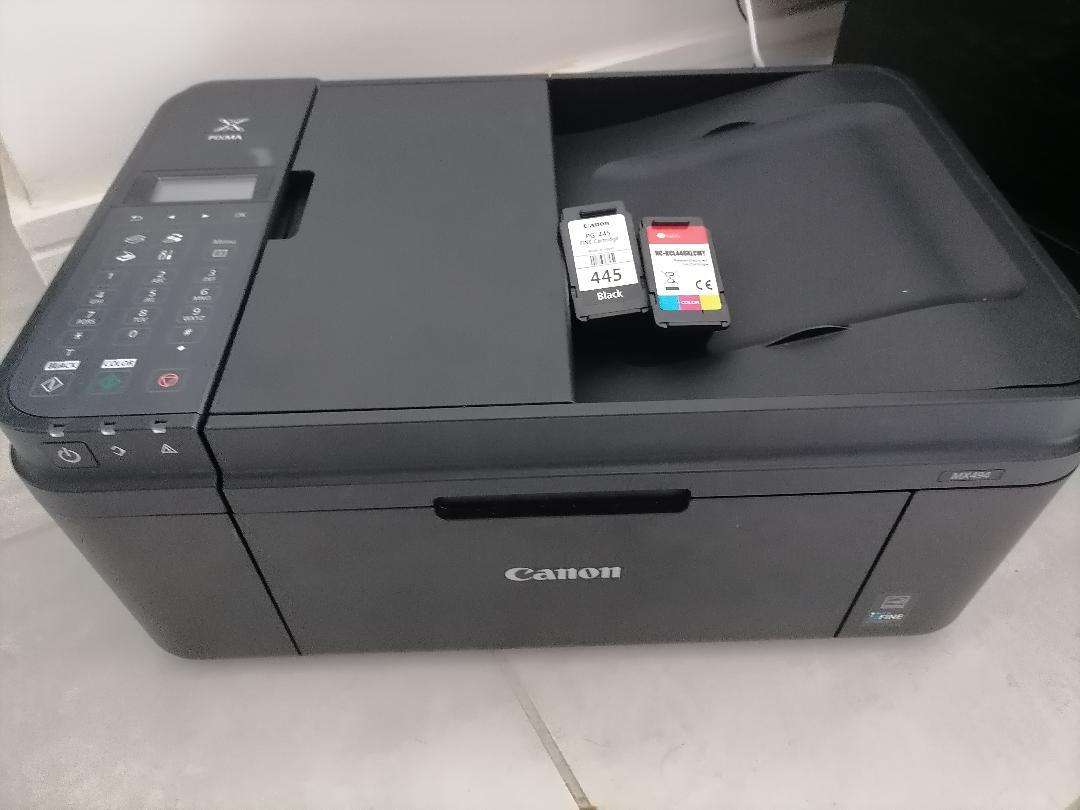 Canon MX494 Printer with Cartridges (need refill)