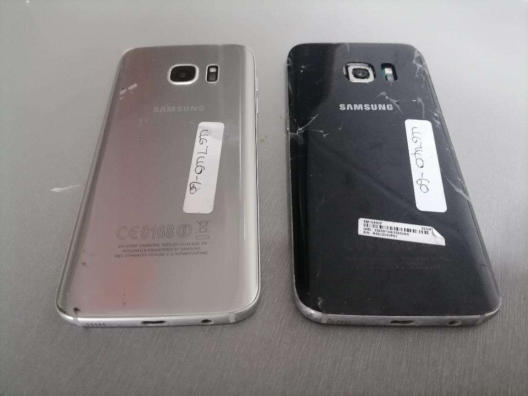 LOT OF 2 X SAMSUNG S6 CELLPHONES