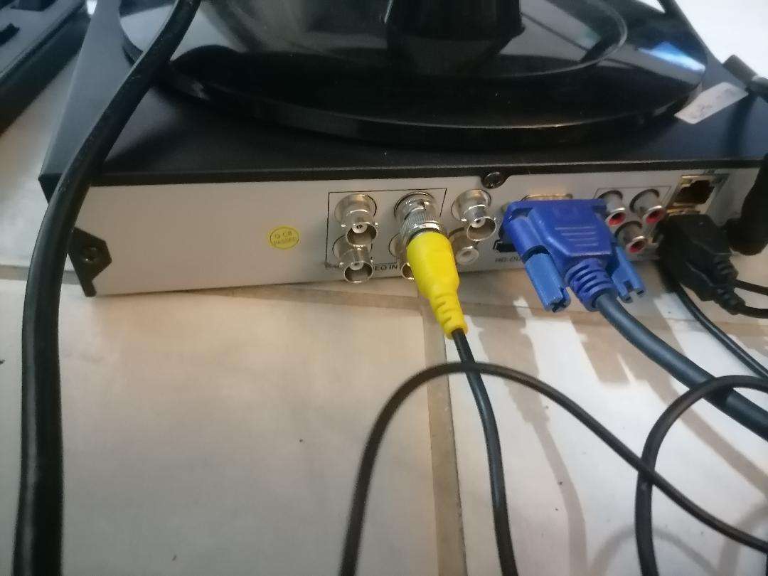 CCTV CAMERA SET UP*DVR,CAMERA,SCREEN,KEYBOARD,MOUSE