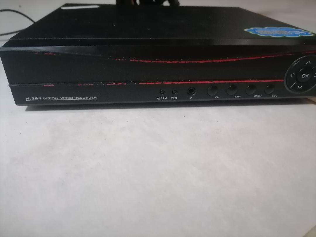 CCTV CAMERA SET UP*DVR,CAMERA,SCREEN,KEYBOARD,MOUSE