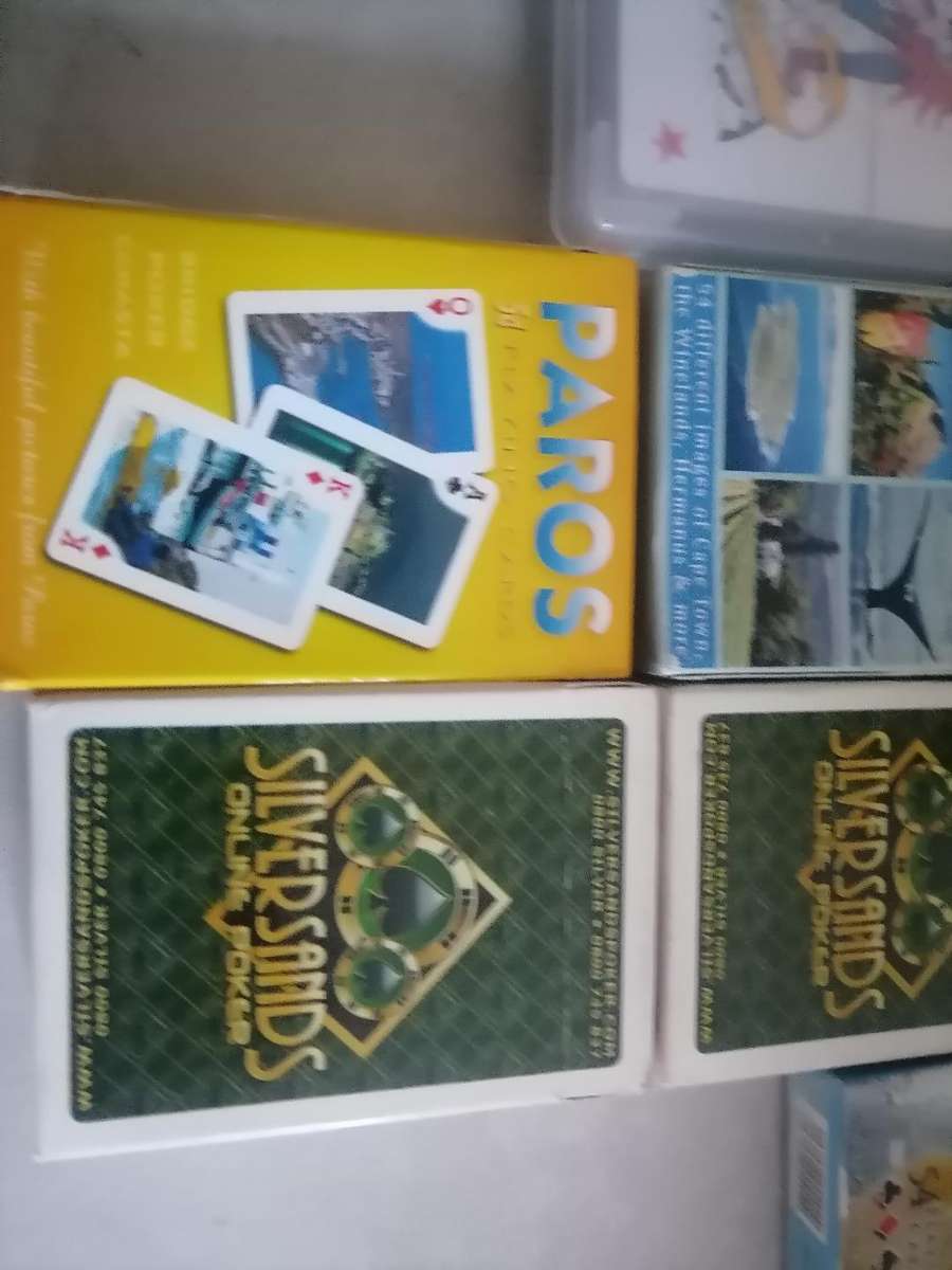 LOT OF 15 X CASINO PLAYING CARDS, MOST NEW SEALED