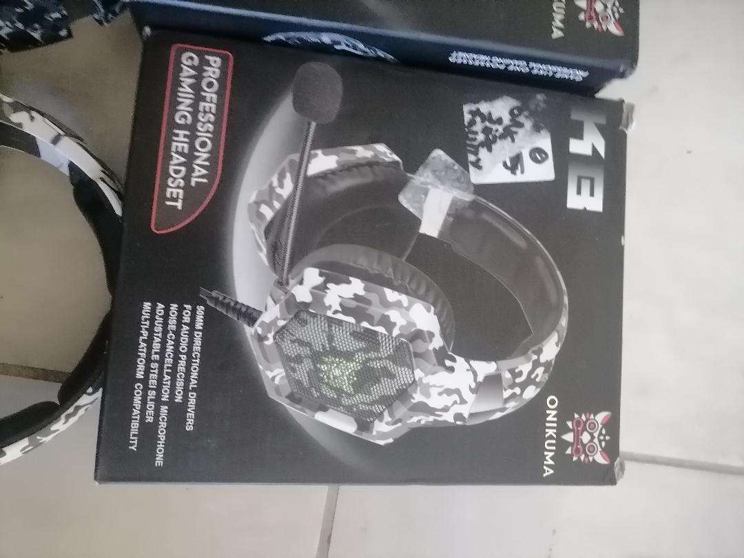 2 X ONIKUMA Wired Headset Stereo Gaming Headphone*