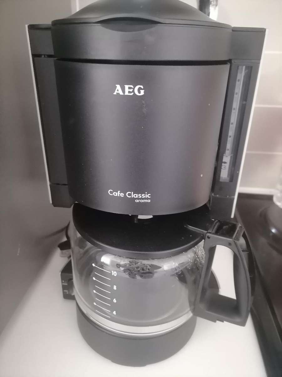 AEG CC 101 Cafe Classic Coffee maker Black/Chrome
