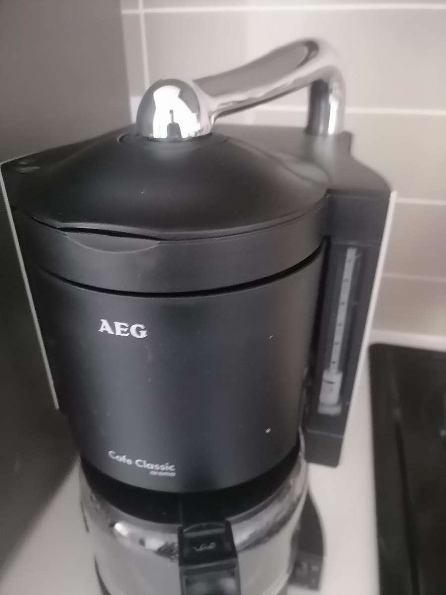AEG CC 101 Cafe Classic Coffee maker Black/Chrome