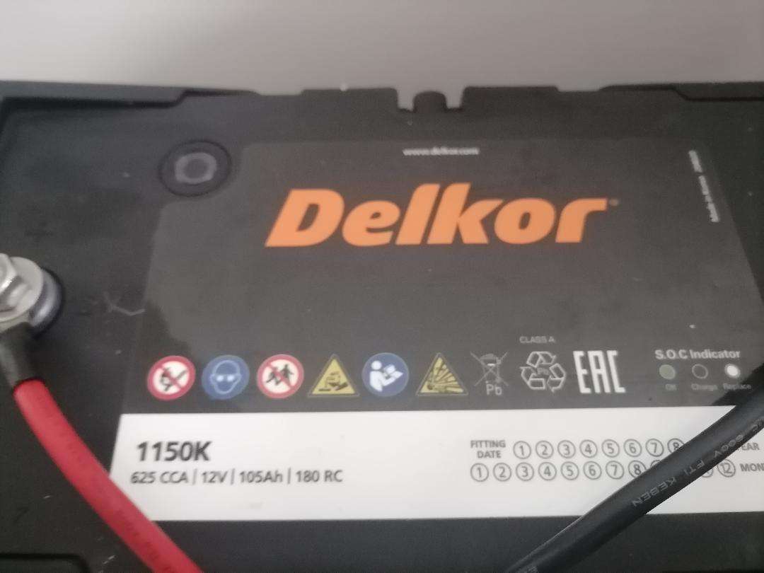 Ellies 1000VA/600W INVERTER WITH DELKOR 1150K BATTERY