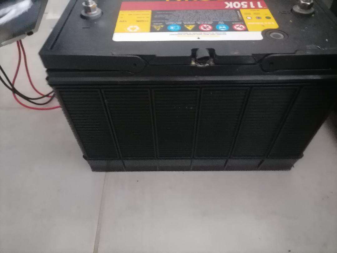 certo ep1100 inverter with Royal 1150k 12v battery