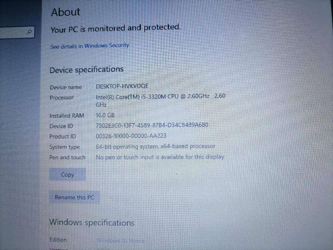 Dell E6430 3rd Gen i5 Laptop, 256GB SSD, 16GB RAM
