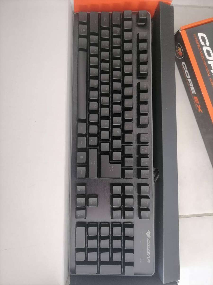 2 X COUGAR CORE EX HYBRID MECHANICAL GAMING KEYBOARDS