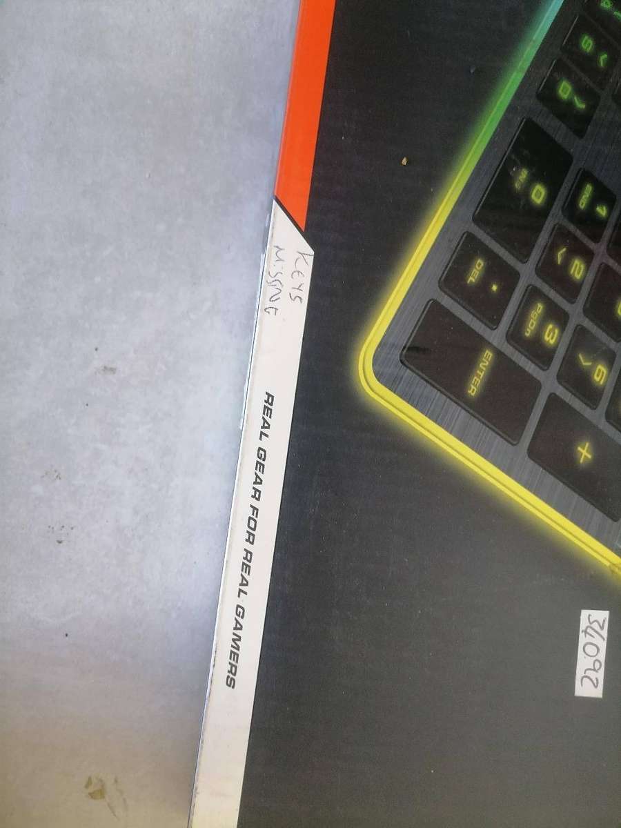 LOT OF 3 x Cougar VANTAR Gaming KeyboardS-Red Switch