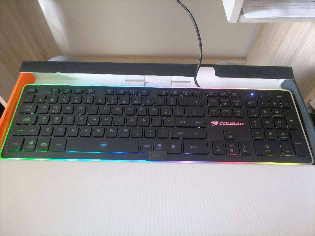 LOT OF 3 x Cougar VANTAR Gaming KeyboardS-Red Switch