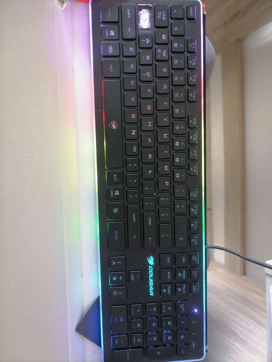 LOT OF 3 x Cougar VANTAR Gaming KeyboardS-Red Switch