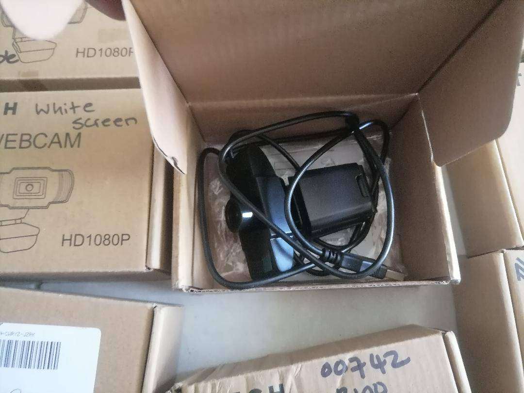 Lot of 12 x Ntech HD Webcam (USB)(1080p)