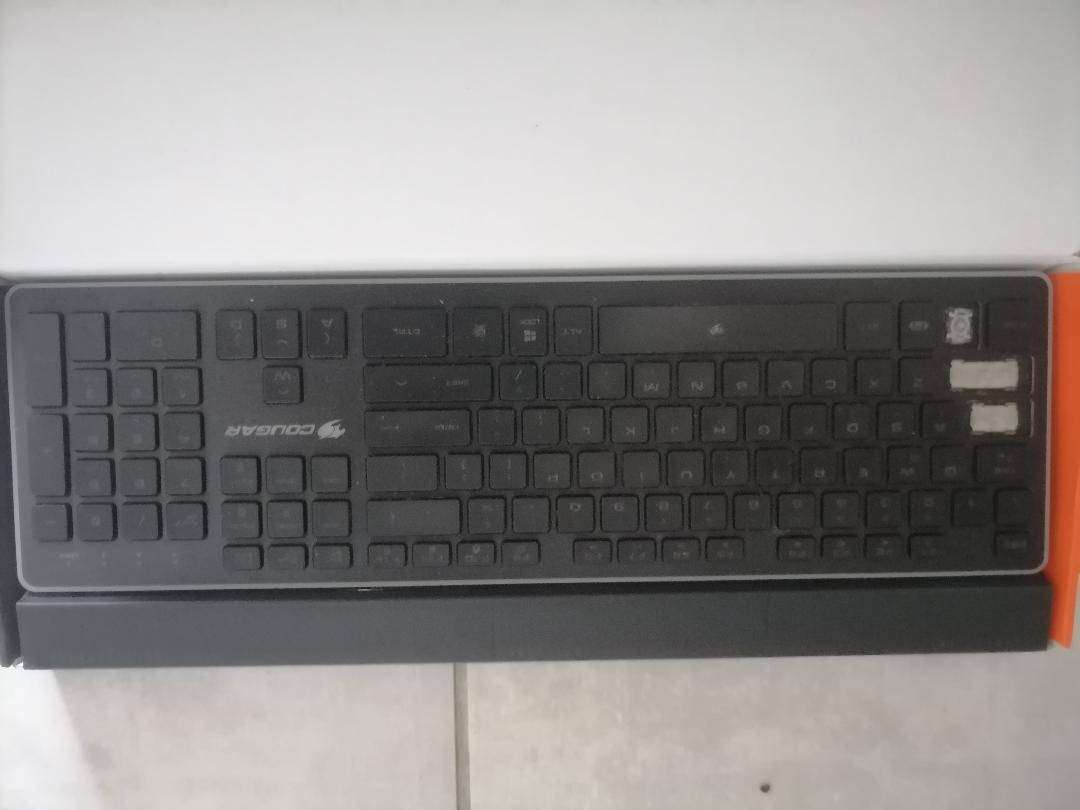 LOT OF 2 x Cougar VANTAR Gaming KeyboardS-Red Switch