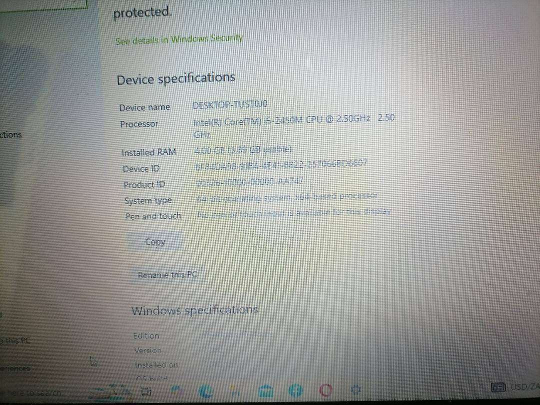 i5 (2nd Gen)Toshiba Satellite C850-F21F 15.6" Notebook Computer, 4gb ram, 500gb hdd*original charger