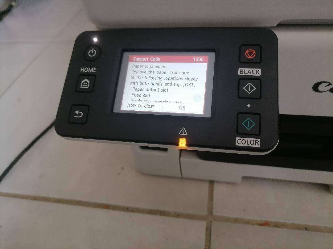 Canon Maxify GX6040 All-In-One Wireless Colour Ink Tank Printer(paper jam error)R15 000 retail