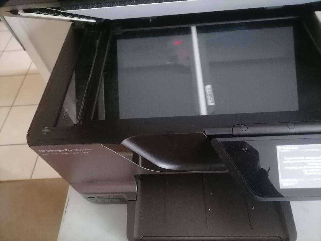 HP Officejet Pro 8600 Plus A4 Colour Inkjet Printer(Paper jam error)