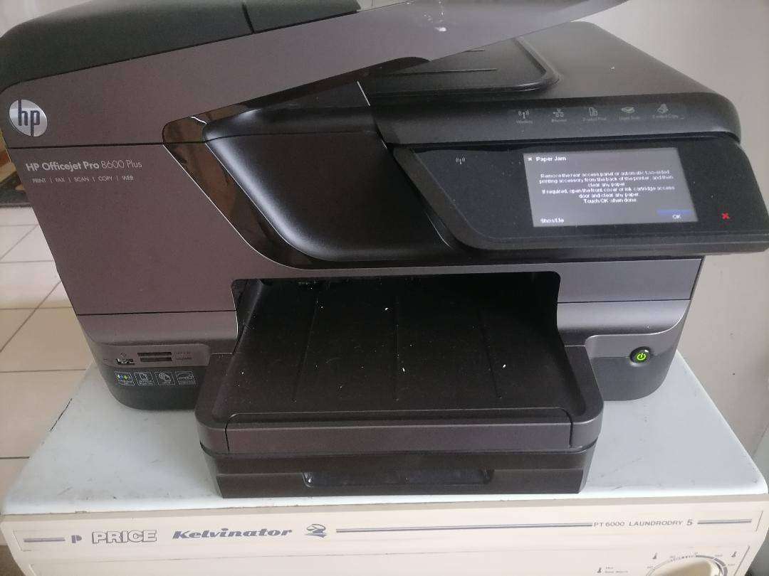 HP Officejet Pro 8600 Plus A4 Colour Inkjet Printer(Paper jam error)