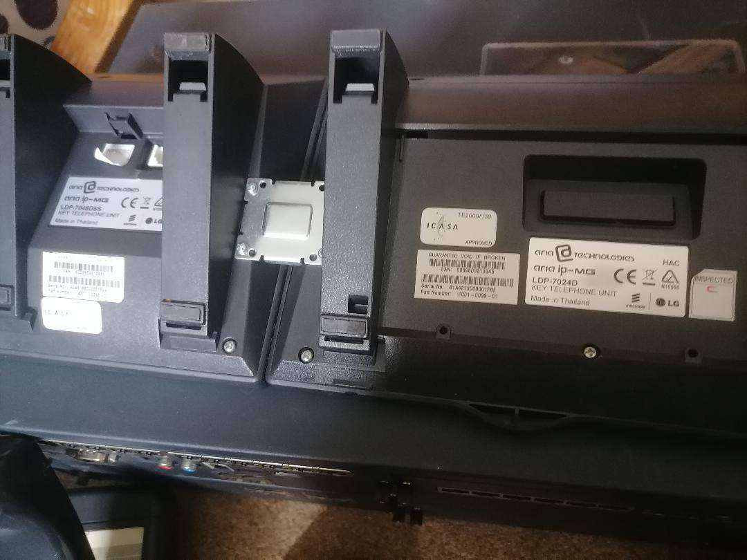 Communications system with switchboard,cordless phones,base stations etc*