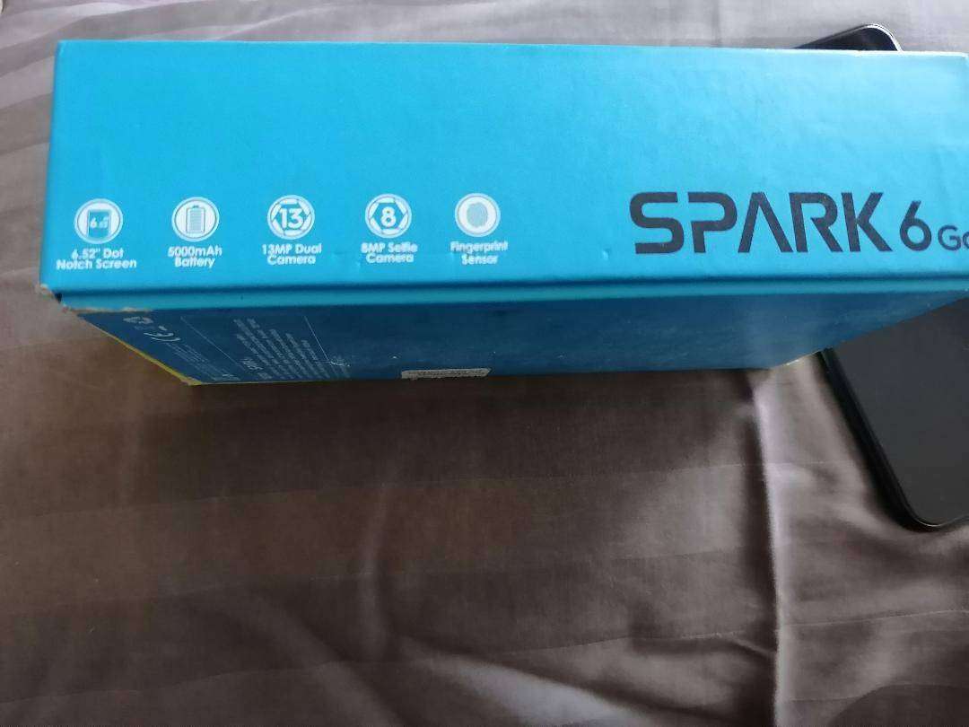 Tecno Spark 6 Go(GREEN)IN BOX(defective)