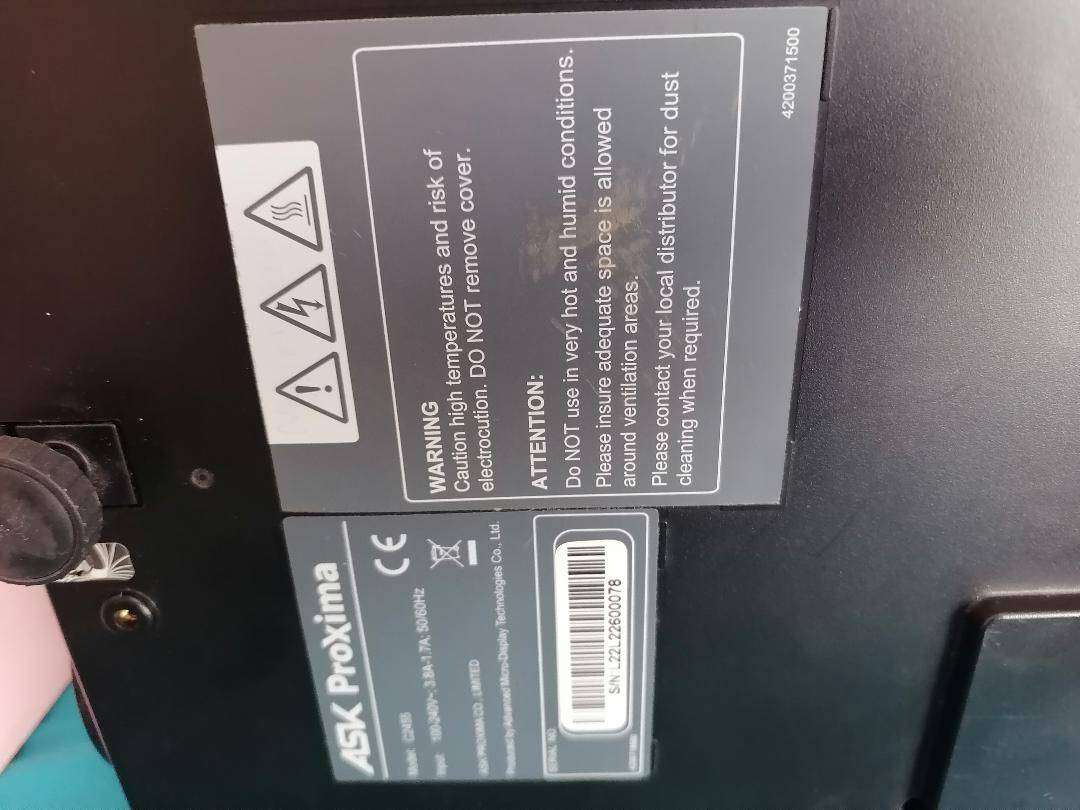 ASK Proxima C2455 XGA LCD,HDMI PROJECTOR(READ AD)