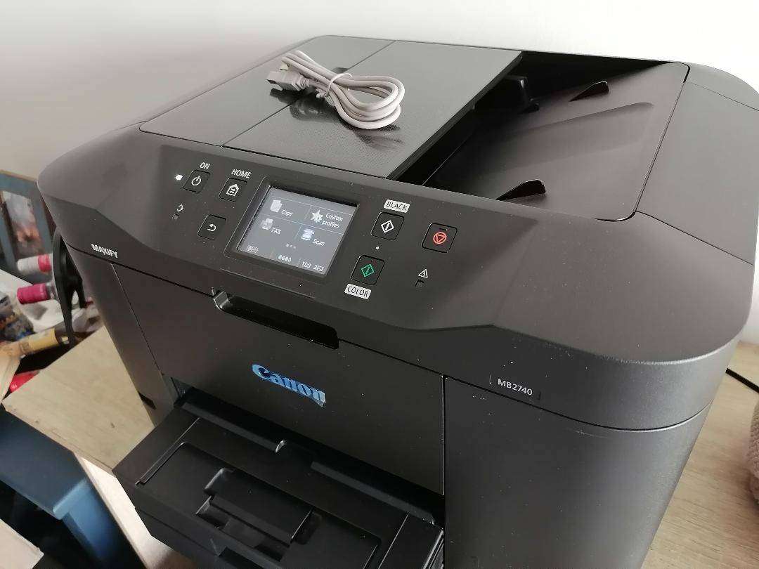Canon Maxify MB2740 A4 Multifunction All in One Colour Printer with New Canon Cartridges